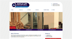 Desktop Screenshot of dlslifts.ie